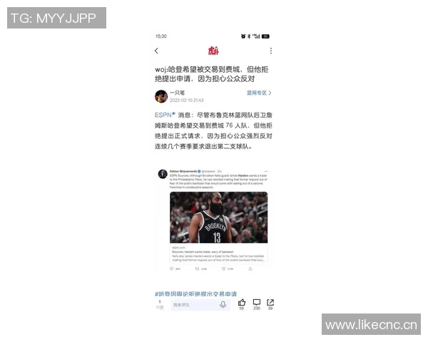 哈登右肩僵硬热身后将决定是否对阵勇士的出战情况